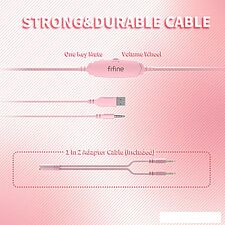 Наушники FIFINE H3 (розовый)