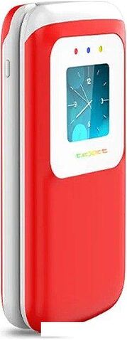 Кнопочный телефон TeXet TM-325 (гранатовый)