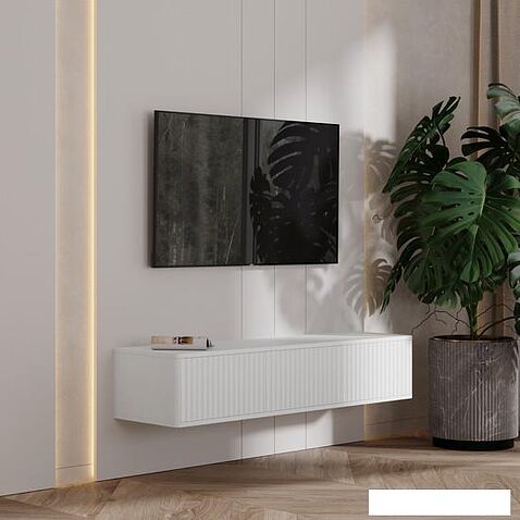 Тумба Shtabe Royal 5030 эко (белый/белый)