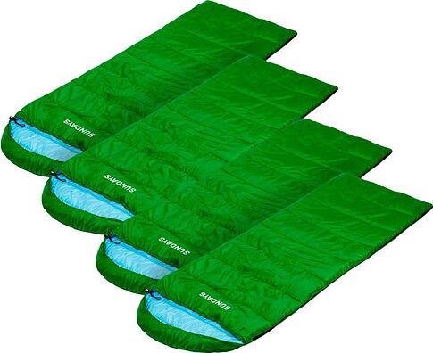 Спальный мешок Sundays ZC-SB010 (4 шт, зеленый)
