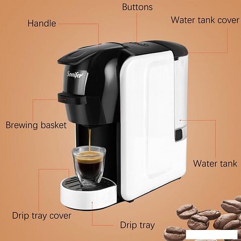 Капсульная кофеварка Sonifer SF-3539