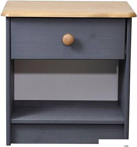 Тумба Диприз Хаба Д 1411.2 (серый воск/антик)