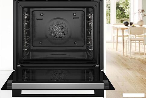 Электрический духовой шкаф Bosch Serie 2 HBA571BB4