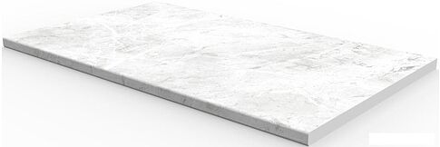 Готовая кухня Интермебель Микс Топ-7 2.2м (белый премиум/дуб крафт золотой/мрамор лацио белый)