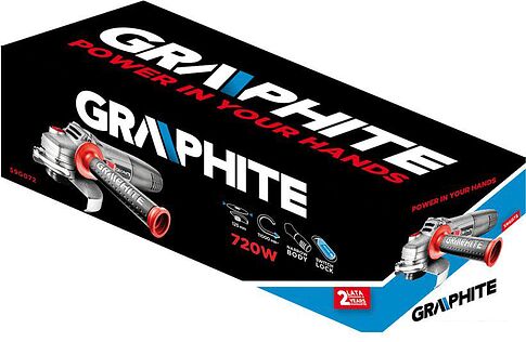 Угловая шлифмашина GRAPHITE 59G072
