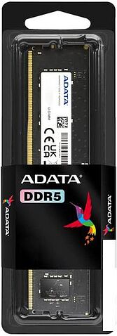 Оперативная память A-Data 16ГБ DDR5 4800 МГц AD5U480016G-S