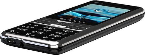 Кнопочный телефон Maxvi X900c (черный)
