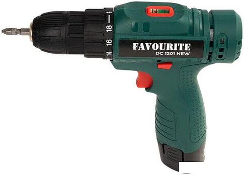 Дрель-шуруповерт Favourite DC 1201 NEW (с 1-им АКБ)