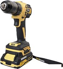 Дрель-шуруповерт Hanskonner HCD2065BLC (с 2-мя АКБ, кейс)