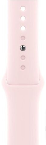 Умные часы Apple Watch Series 9 45 мм (алюминиевый корпус, розовый/розовый, спортивный силиконовый ремешок M/L)