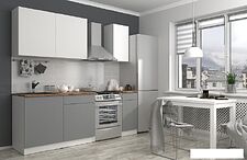 Шкаф навесной ЭлиГард Urban ШНС2 120/73 (дымчатый алмаз)