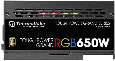 Блок питания Thermaltake Toughpower Grand RGB 650W Gold (RGB Sync Edition)