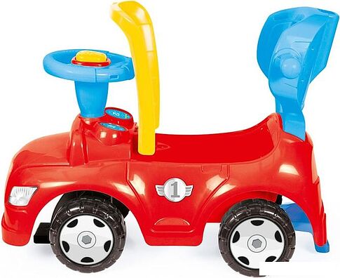 Каталка Dolu Step Car 4 в 1 8035 (красный)