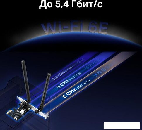 Wi-Fi/Bluetooth адаптер Mercusys MA86XE