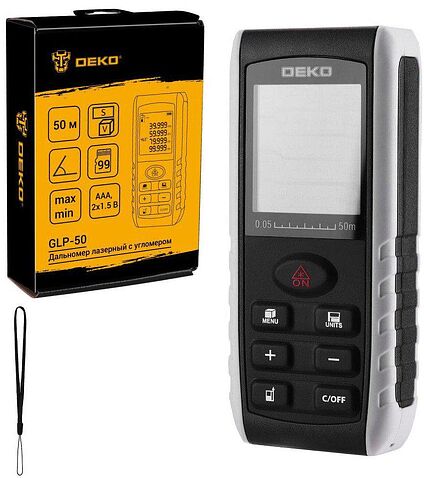 Лазерный дальномер Deko GLP-50 085-3600