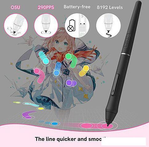 Графический планшет Veikk Creator Pop VK430