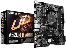 Материнская плата Gigabyte A520M H ARGB (rev. 1.0)