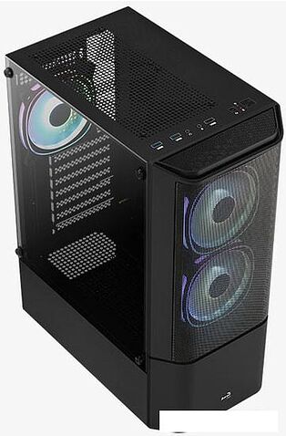 Корпус AeroCool Quantum Mesh Mesh-G-BK-V2