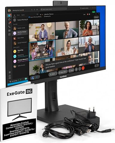 Монитор ExeGate SuperView EV2407TA EX297247RUS