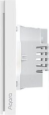 Выключатель Aqara Smart Wall Switch H1 двухклавишный c нейтралью (бежевый) Выключатель Aqara Smart Wall Switch H1 двухклавишный c нейтралью (бежевый)