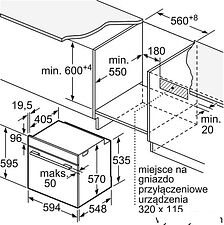 Электрический духовой шкаф Bosch Serie 6 HBA578BB0 Электрический духовой шкаф Bosch Serie 6 HBA578BB0