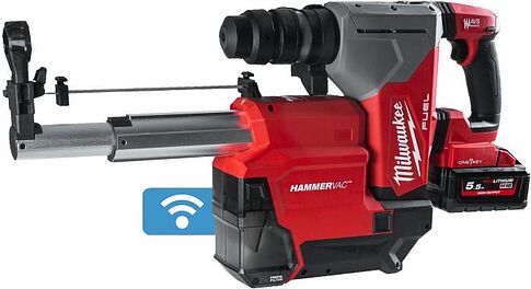 Перфоратор Milwaukee M18 ONE FHPX DEL-552C Fuel One-Key 4933478498 (с 2-мя АКБ, кейс)
