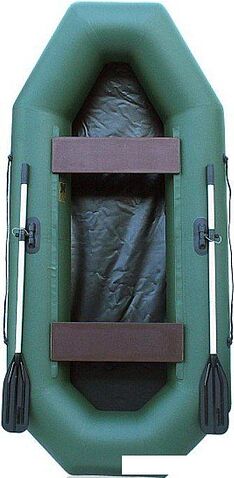 Гребная лодка BarrakuDA BR-2400 (зеленый)