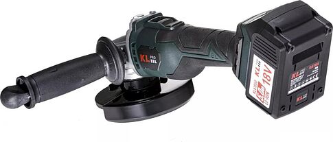 Угловая шлифмашина KLPRO KLAT18BS-50 (с 2-мя АКБ, кейс)