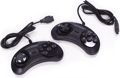 Игровая приставка Retro Genesis Modern (2 проводных геймпада, 303 игры)