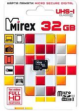 Карта памяти Mirex microSDHC UHS-I (Class 10) 32GB [13612-MCSUHS32]
