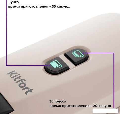 Капсульная кофеварка Kitfort KT-7463