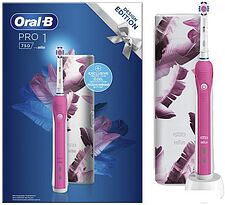 Электрическая зубная щетка Oral-B Pro 1 750 Design Edition D16.513.1UX (розовый) Электрическая зубная щетка Oral-B Pro 1 750 Design Edition D16.513.1UX (розовый)