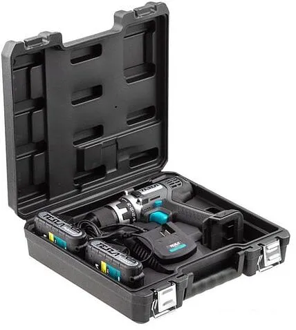 Дрель-шуруповерт Tesla TCD182DC (с 2-мя АКБ, кейс)