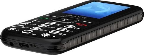 Кнопочный телефон Maxvi RT-04 (черный)