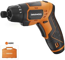 Электроотвертка Daewoo Power DAA 3620Li Plus (с АКБ, кейс) Электроотвертка Daewoo Power DAA 3620Li Plus (с АКБ, кейс)