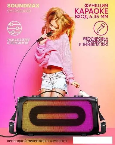 Беспроводная колонка Soundmax SM-PS5068B