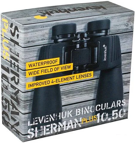 Бинокль Levenhuk Sherman Plus 10x50 [67731]