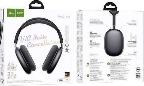 Наушники Hoco W65 Plus (серый)
