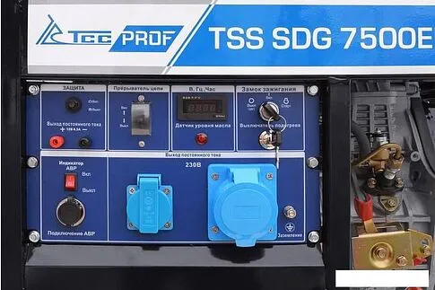 Дизельный генератор ТСС SDG 7500EHA