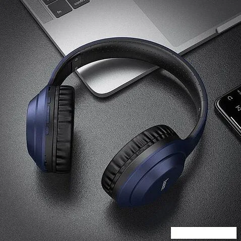 Наушники Hoco W30 (темно-синий/черный)