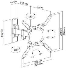 Кронштейн Ultramounts UM864B