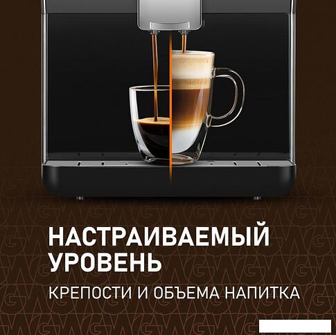 Кофемашина Weissgauff WCM-330 TFT Touch Cappuccino Nero