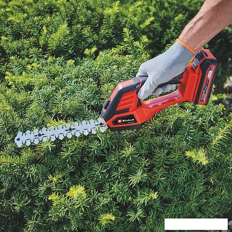 Кусторез + ножницы Einhell GE-CG 18/100 Li T-Solo 3410310 (без АКБ)