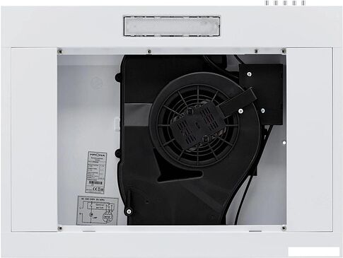 Кухонная вытяжка Krona Jillian 600 white PB (белый)