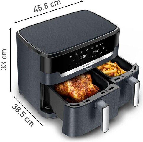 Аэрогриль (аэрофритюрница) Tefal Dual Easy Fry EY942BE0