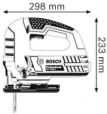 Электролобзик Bosch GST 8000 E Professional