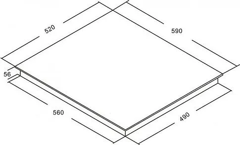 Варочная панель Akpo PIA 60 940 15K BL