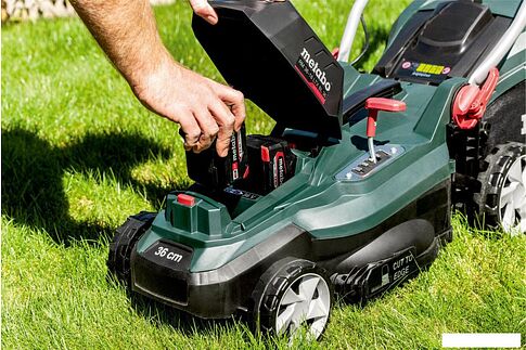 Газонокосилка Metabo RM 36-18 LTX BL 36 601716850 (без АКБ)