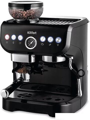 Рожковая кофеварка Kitfort KT-7108