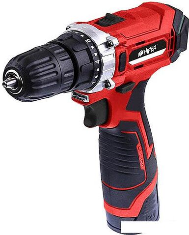 Дрель-шуруповерт Hiper HCD12/2A (с 2-мя АКБ, кейс)